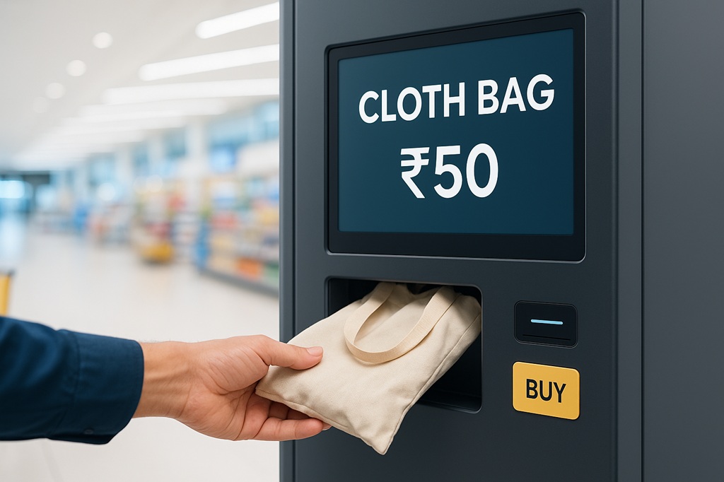 How Cloth Bag Vending Machines Work